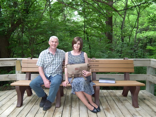 William's Memorial Bench - July 3rd, 2015