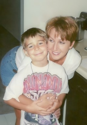 William and Mom in Florida - Summer 1998