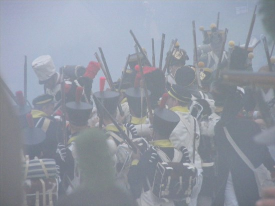 A brilliant battle re-enactment in Waterloo...great memories xx