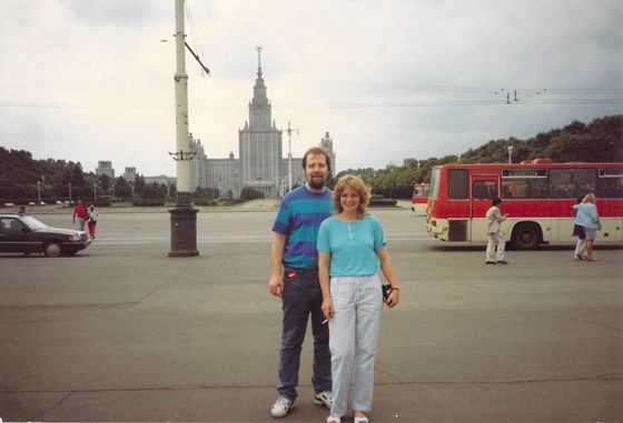 Mike & Liz in Russia