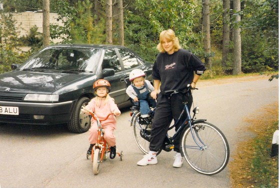 Liz Riding with the Kids