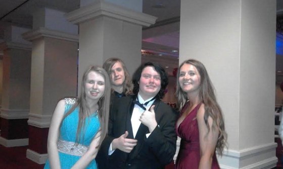 This was at our prom, he never failed to make people laugh, he’s so special to me and always will be