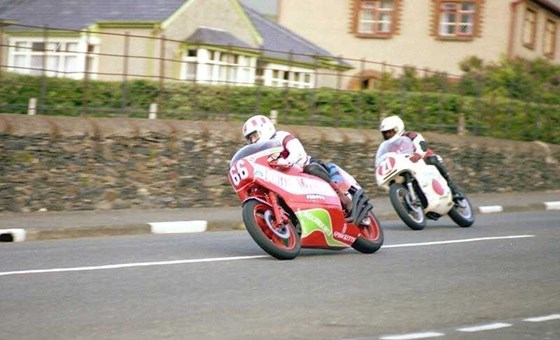 Trevor in the TT