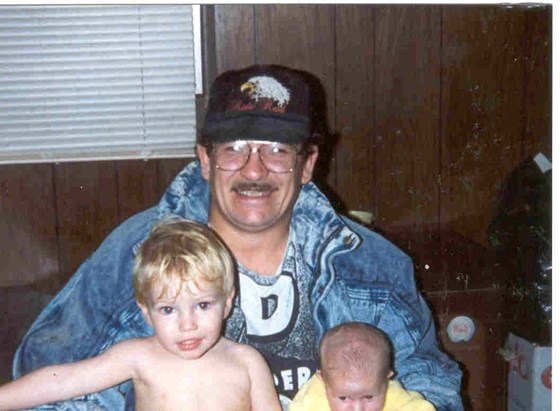 Papa, Kelsey, Brittany 1993