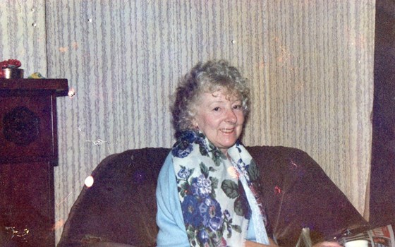 My Mum, the Blackpool Landlady...This was taken in about 1985