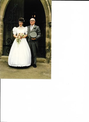 Father of the Bride - Dad you did a great job and look very handsome xx
