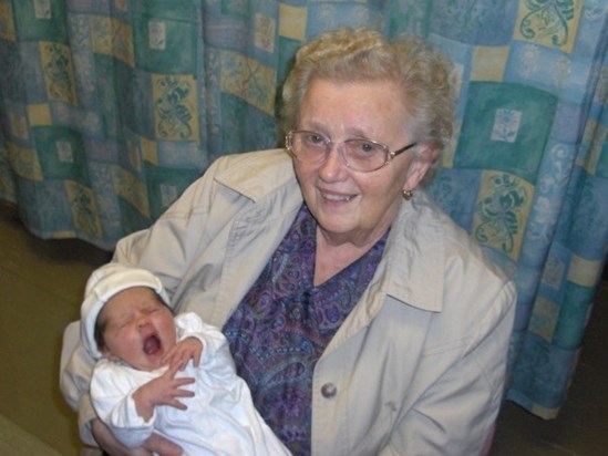 Granny and Evie 