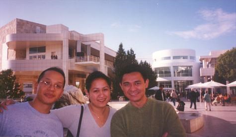 Carmen Ortega and Ricky Liwanag, Getty Centre, 2001