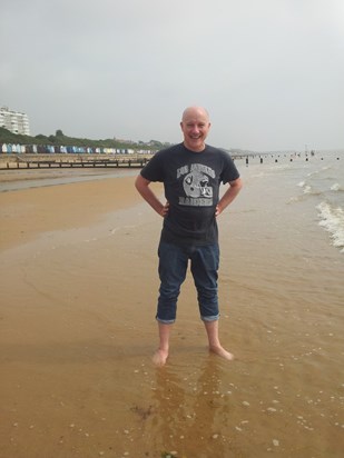 Frinton paddling, July 2014