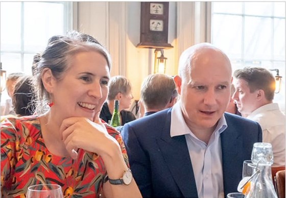 Robert & Katie at Malcolm & Sergio's wedding 5/8/2019