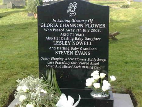 mums grave the day we interned her ashes
