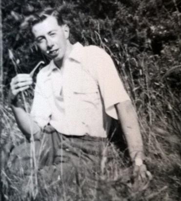 Dad young in countryside 
