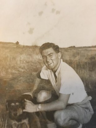 Dad always loved dogs