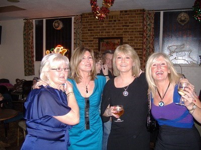 Olive, Lorraine, Tracey and Ros