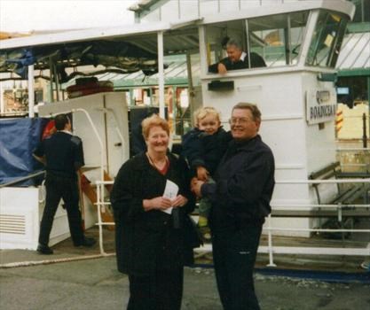 Margaret, Michael, Callum September 2000