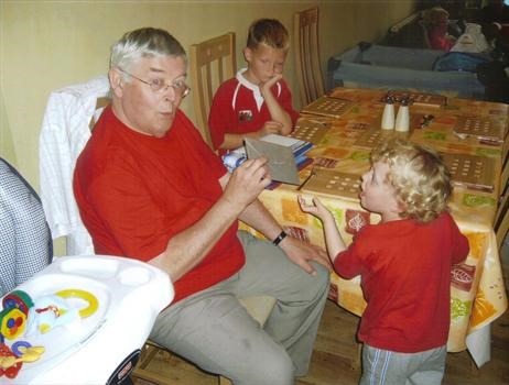 Michael, Coran, Callum   Fathers Day 2007