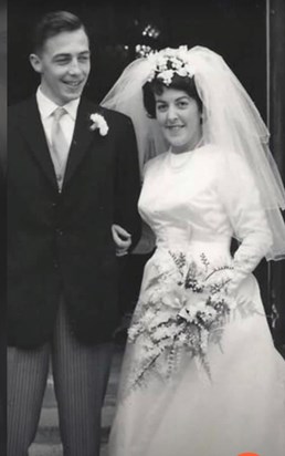 Wedding Day - 6th October 1962, St Saviours Church, Paddington