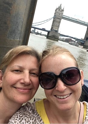 Our lovely morning out in London before I had to fly home to Spain, July 2019. 