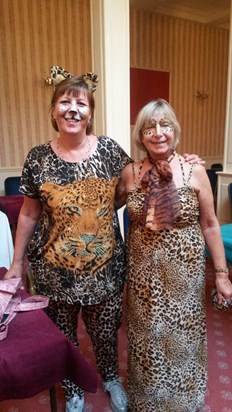 Maureen and Sue on Safari in Bournemouth