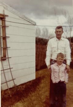 Ken and Kenny  late 1950's. Submitted by Kenny.