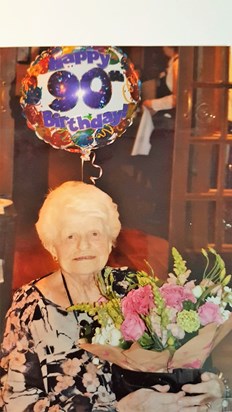 Mum On Her 90th Birthday