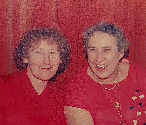 Shirley and her sister Brenda 