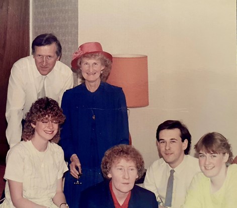 Lenny, Peggy, Shirley, Mark and Lisa