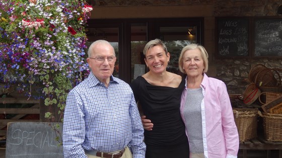 Dad, Fran and Mum - July 2015