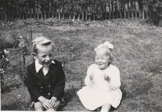 With Pat circa 1952