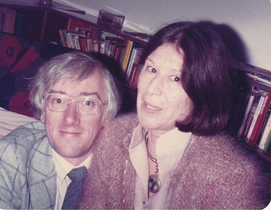 With Clo, Alcott Hall 1983 or 1984