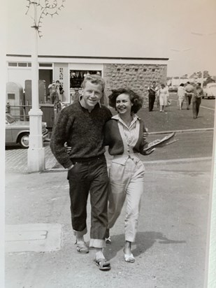 Mum & Dad on their first holiday X
