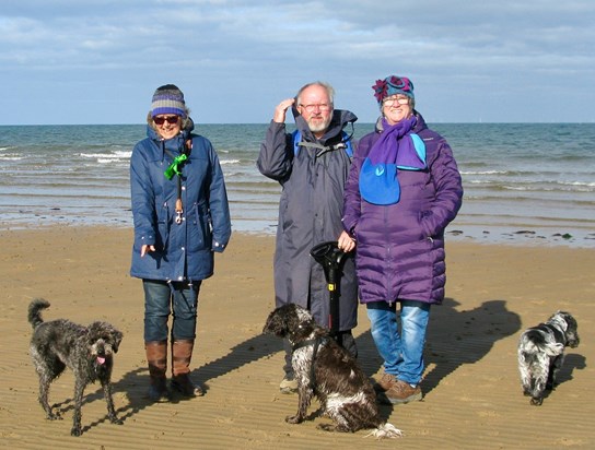 Wilf, Sue, Ade, Henry, Kate & Daisy   Titchwell (DJ)