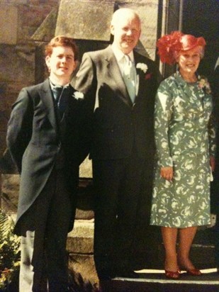Uncle David, Gramps and Granny xx