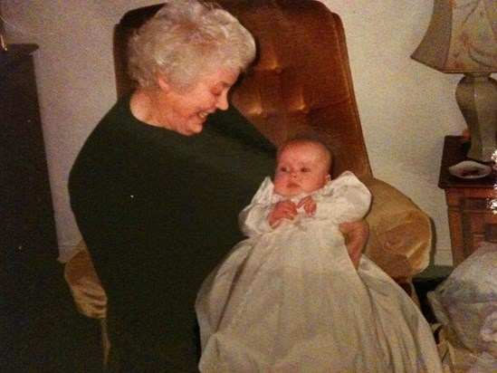 Granny with Erin.