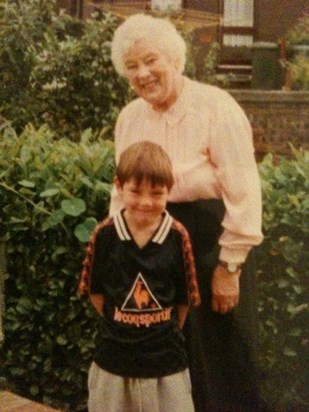 Wee Colin and his Gran xx