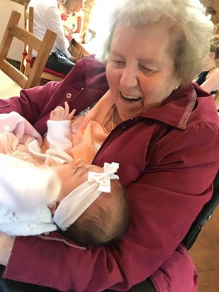 Great Grandma and Jessica Lilly