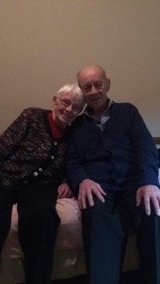 Betty and Tom, 61 years married 