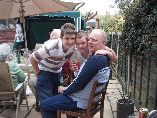 Paul, Alex & Ollie on Elliot's 18th