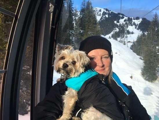 Jax & Max cable car ride to Grindelwald 