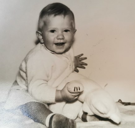 Craig as a baby