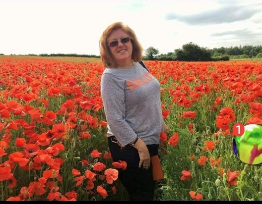 She so loved poppies