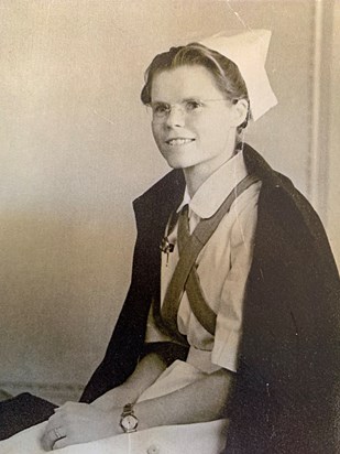 A born nurse and spent her life caring for others