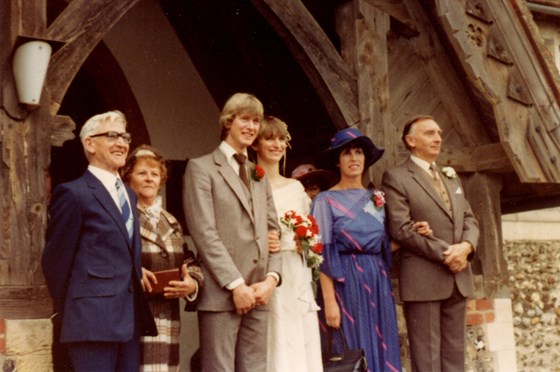 Sandy Tony Wedding Parents