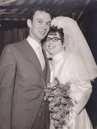 Richard and Jo's Wedding Day, 18th Jan 1969