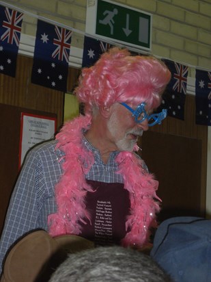 Happy memories of Richard entertaining us at a village event in 2011. From Jill and Peter Jackling