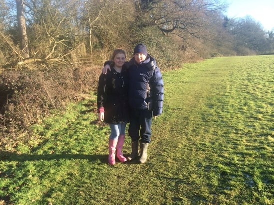 Country walk with Sophie