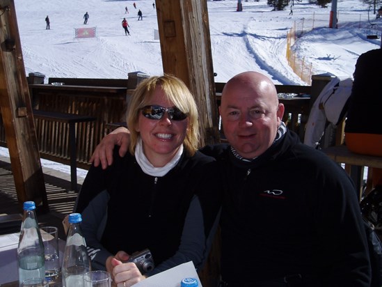 Fond memories of skiing. Even fonder of sharing time together