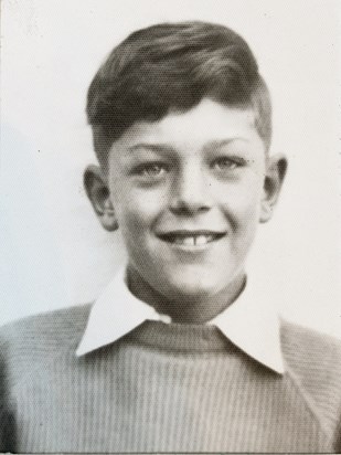 Robert Viles as a teenager