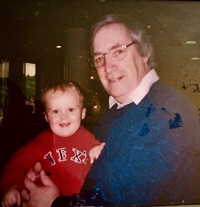 Dad with Jamie in South Shields ❤️