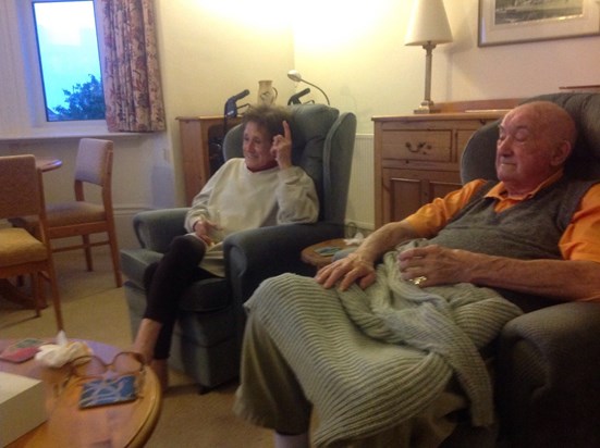 Mum and Pops Seaton May 2014